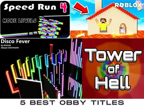 5 best obby games in Roblox