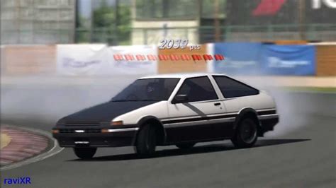 Gran Turismo 5: Toyota trueno drift - YouTube