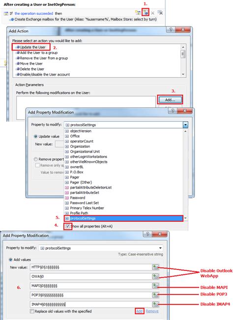 Enable/Disable mailbox features when new mailbox is created - Adaxes Q&A