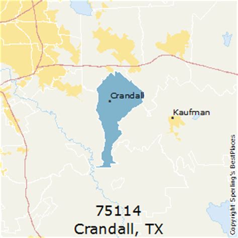 Crandall (zip 75114), TX