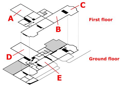 Chartwell House floor plan English Manor Houses, House Flooring, House Floor Plans, Ground Floor ...