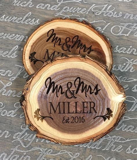 Personalized Coasters Gifts for Couple Wedding Gift - Etsy