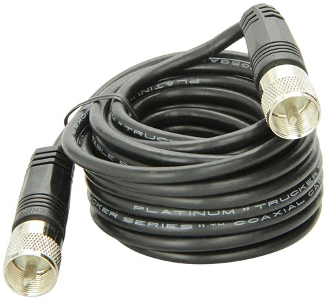 18' RG-58A/U Coaxial Cable With Pl-259 Connectors Antenna Coax Cable ...