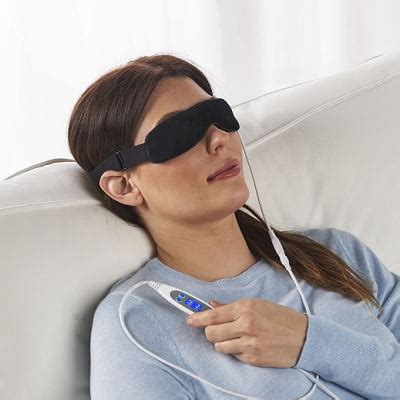 The Ideal Temperature Dry Eye Relief Mask - an electric heated mask designed to help relieve dry ...