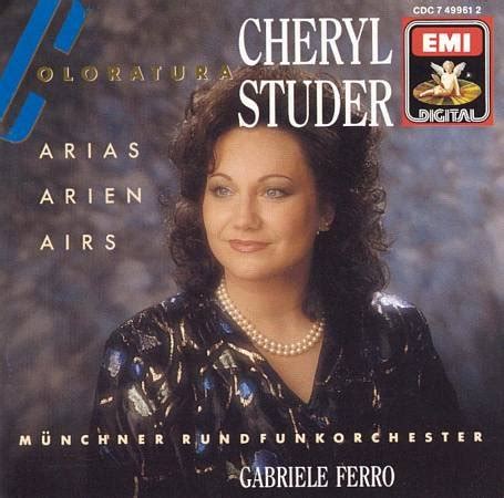 Studer, Cheryl - Coluratura Arias - Amazon.com Music