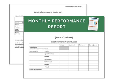 How to track your monthly sales and marketing performance [FREE TEMPLATE]