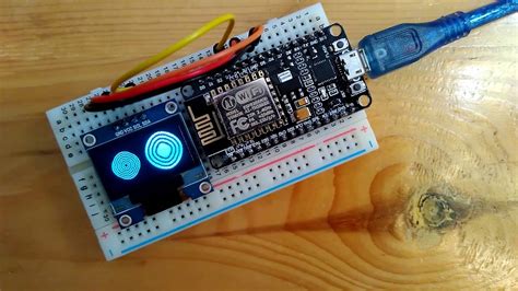 NodeMCU/ESP8266 + OLED 0.96" 128x64 I2C SSD1306 using esp8266-oled ...