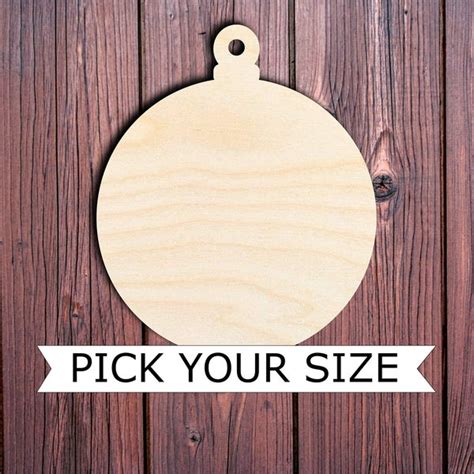 Blank Wooden Ornaments - Etsy