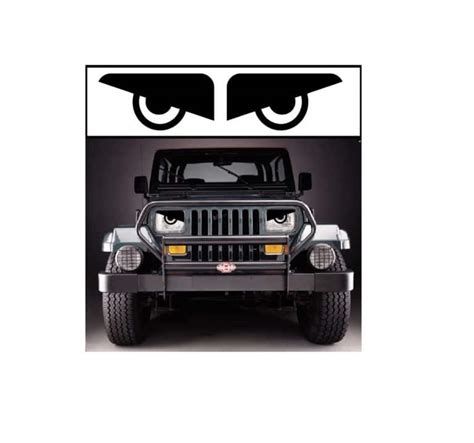 Satisfied shopping Personality recommendation Shop Now 1 87-96 Jeep Wrangler YJ Cherokee Angry ...