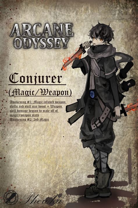 AO Builds Series : CONJURER (Magic - Weapons) - Art - Arcane Odyssey