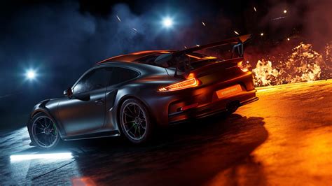 Porsche 911 Sport Car Rear Wallpaper,HD Cars Wallpapers,4k Wallpapers ...