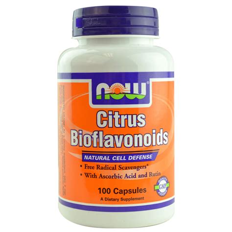 Citrus Bioflavonoids - 100 caps - NOW FOODS - Citroflavonoides - Boteprote