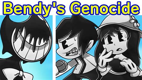 Friday Night Funkin' VS Bendy's Genocide FULL DEMO + Cutscenes (FNF Mod ...