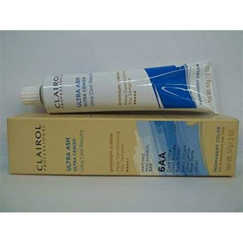 Clairol Professional Pro Creme, 6AA Dark Ultra Cool Blonde, 2 Ounce - Walmart.com - Walmart.com