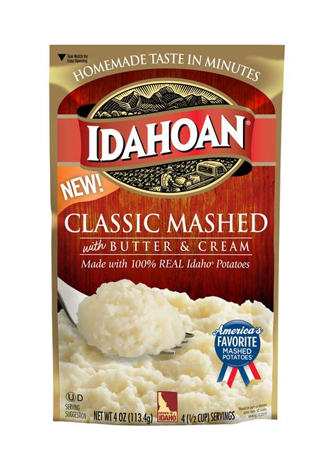 Idahoan Foods Idahoan Classic Mashed Potatoes 4oz - Walmart.com - Walmart.com