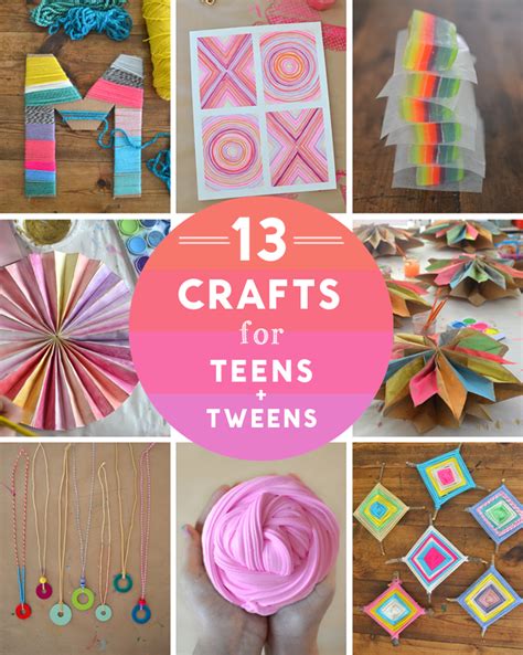 14 Crafts for Teens and Tweens - ARTBAR