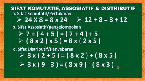 Contoh Sifat Asosiatif - 55+ Koleksi Gambar