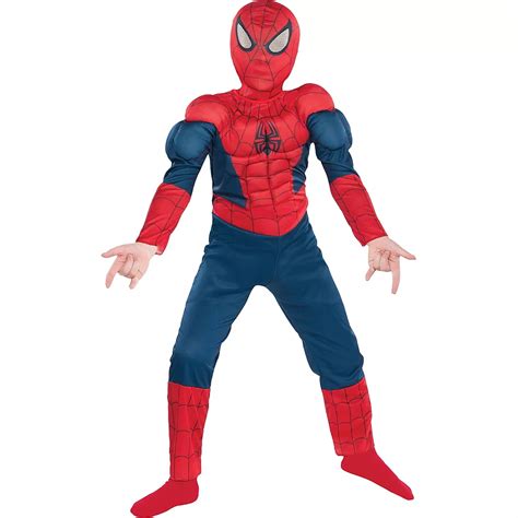 Boys Classic Spiderman Muscle Costume | Party City