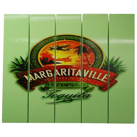 Margaritaville Imported Tequila Outdoor Wall Art Sign - Home Depot | Havenly