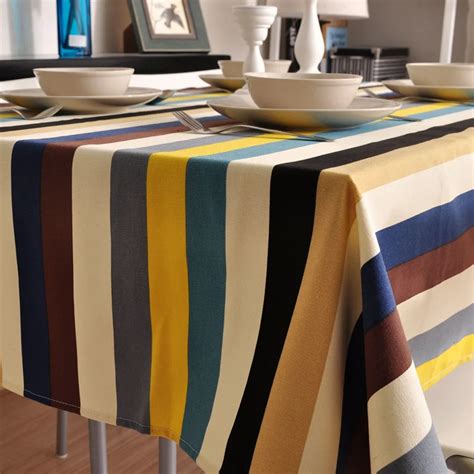 Multi Sizes Optional European Table Cloth Pastoral Tablecloths Colorful ...