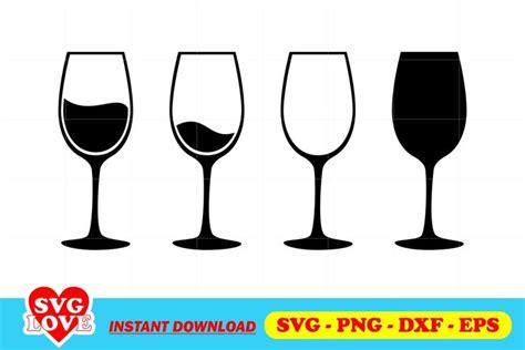 wine glass svg vector | Wine glass, Wine svg, Svg