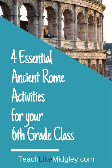 Ancient Rome Projects, Ancient Rome Lessons, Ancient Civilizations Lessons, Ancient History ...