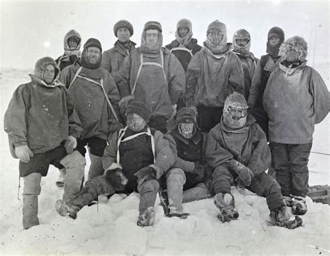 British Antarctic Expedition, Group Portrait, Antarctica, 1907 (Photo courtesy Museums Victoria ...