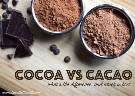 Cocoa vs Cacao: What's the Difference? - Coconuts and Kettlebells