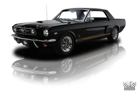 1966 Ford Mustang GT 289 | Ford mustang gt, Mustang gt, Black mustang