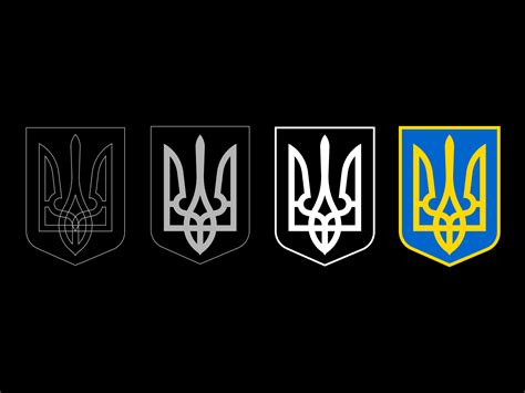 Ukraine Coat of Arms Vector Logo Sketch freebie - Download free resource for Sketch - Sketch App ...