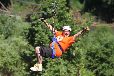 Ziplining Across the USA: Friday July 12 Caveman Zipline at Meramec Caverns