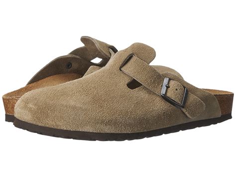 Birkenstock Boston Suede (Unisex) at Zappos.com