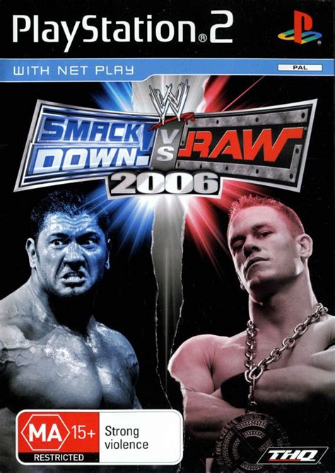 WWE Smackdown vs. Raw 2006 cover or packaging material - MobyGames