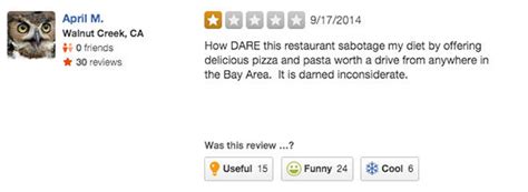 PHOTOS: Hilarious one-star reviews for restaurant trying to be the ...