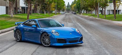 Techart and a Sapphire Blue Metallic 991.2 Porsche 911 Carrera - GMG Racing