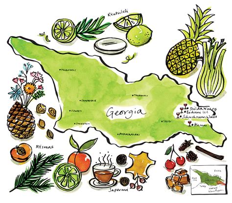 Georgia-wine-map | Melanie Chadwick