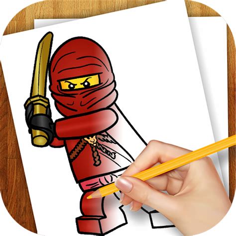 Ninjago Kai Drawing