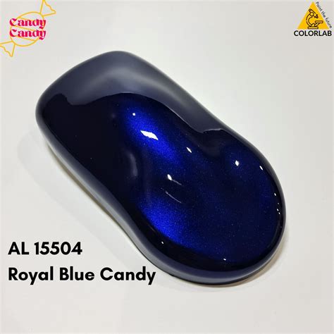 [No COD] Royal Blue Candy -AL 15504 2K Automotive Car Paint / Motor ...