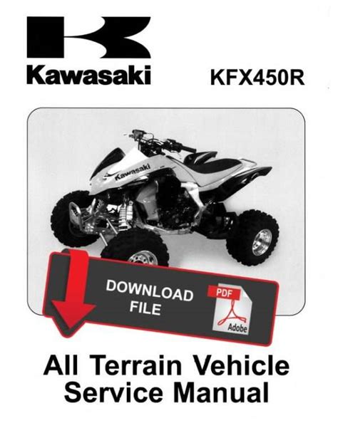 Kawasaki 2010 KFX450R Service Manual PDF Download - Kawasaki Manual PDF Download