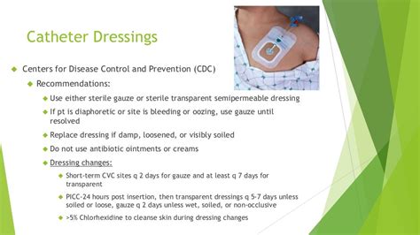 Central and PICC Line: Care and Best Practices