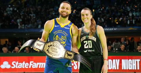 Steph Curry Narrowly Defeats Sabrina Ionescu in All-Star Three-Point ...