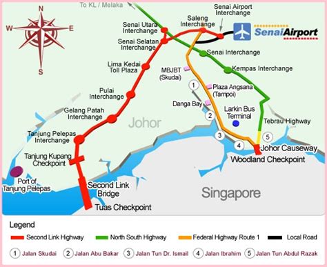 The Paradise of Johor: Location Map