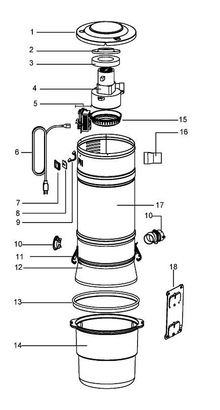 Beam Central Vacuum Parts Diagram - The Best Picture Of Beam