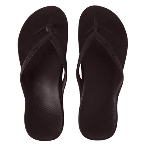 Archies Arch Support Flip Flops | Brown | Flip flops, Comfortable flip ...