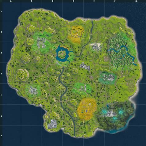 Fortnite Season 1 Map but the POIs are from the other Season 1 : r/FortNiteBR