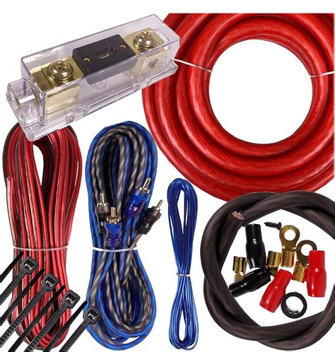 Gauge Amp Kit For Amplifier Install Wiring Complete 1/0 Ga, 54% OFF