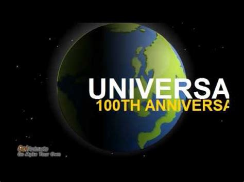 Universal 100th anniversary logo remake - YouTube