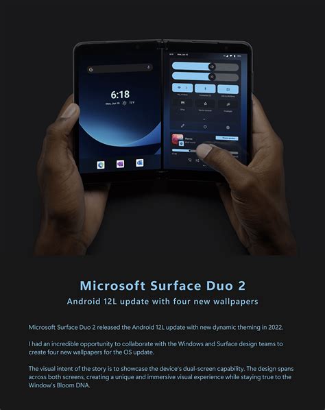 Microsoft Surface Duo 2 Official Wallpapers :: Behance