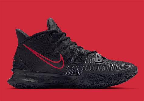 Nike Kyrie 7 Black Red Bred CQ9327-001 Release | SneakerNews.com