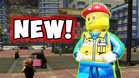 All The Construction Characters in LEGO City Undercover! Gameplay! - YouTube